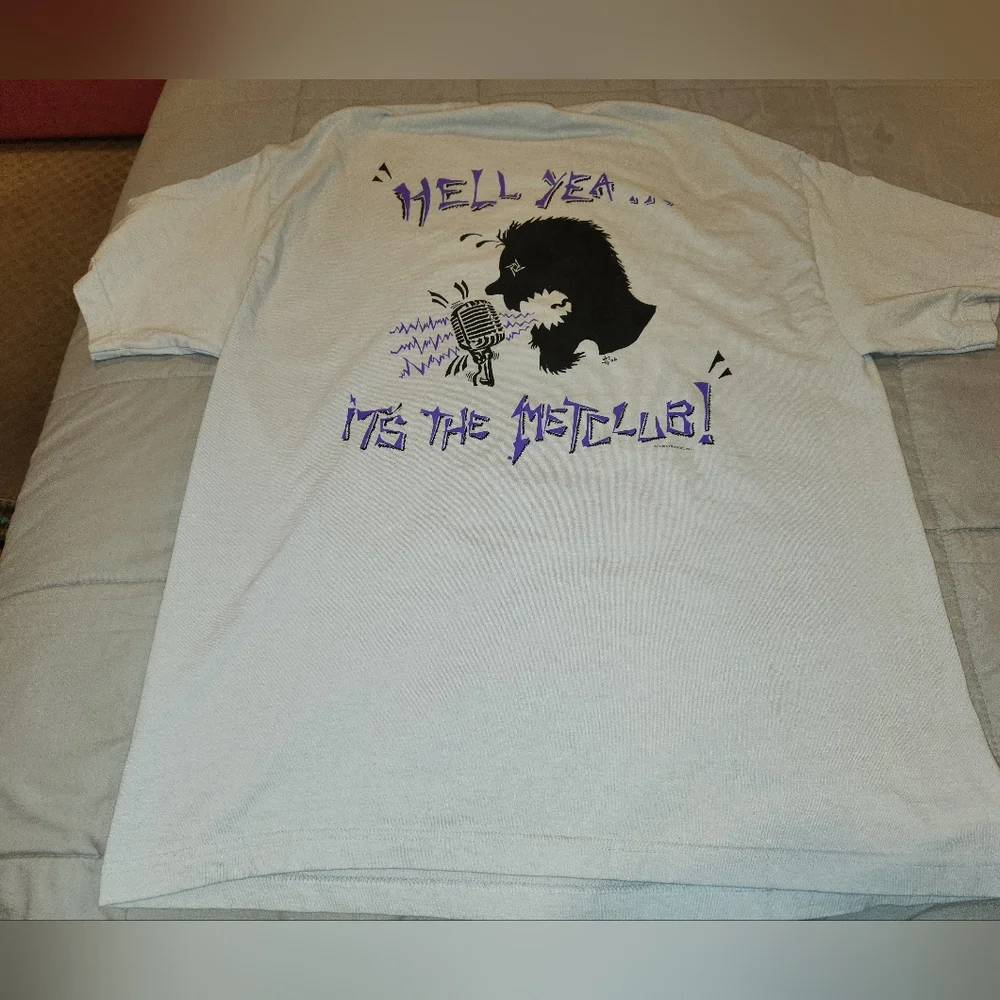 💀METALLICA - MET CLUB 2006 "HELL YEA..." SHIRT - MENS SIZE XL - Picture 11 of 11